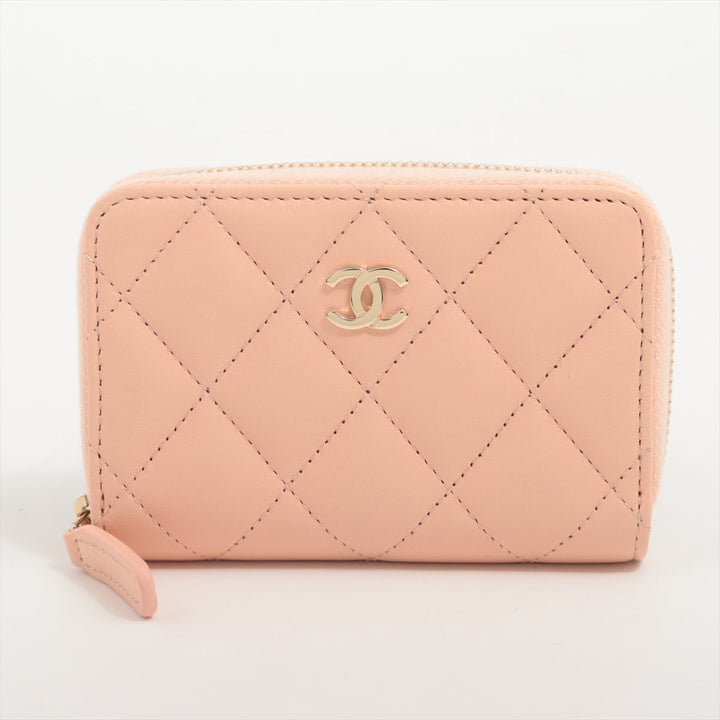Top Quality Chanel Matrasse  Coin Case Pink Gold  31st