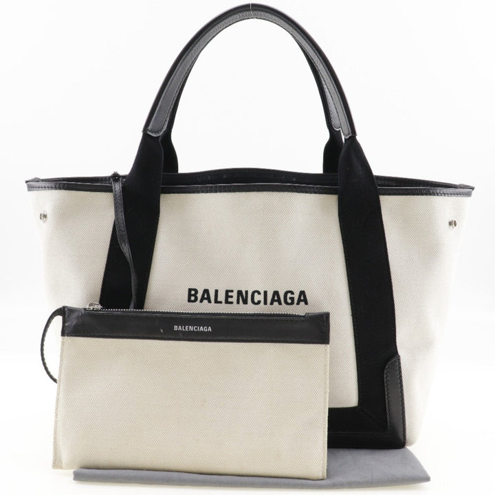 Top Quality Balenciaga Navy Cabas Tote