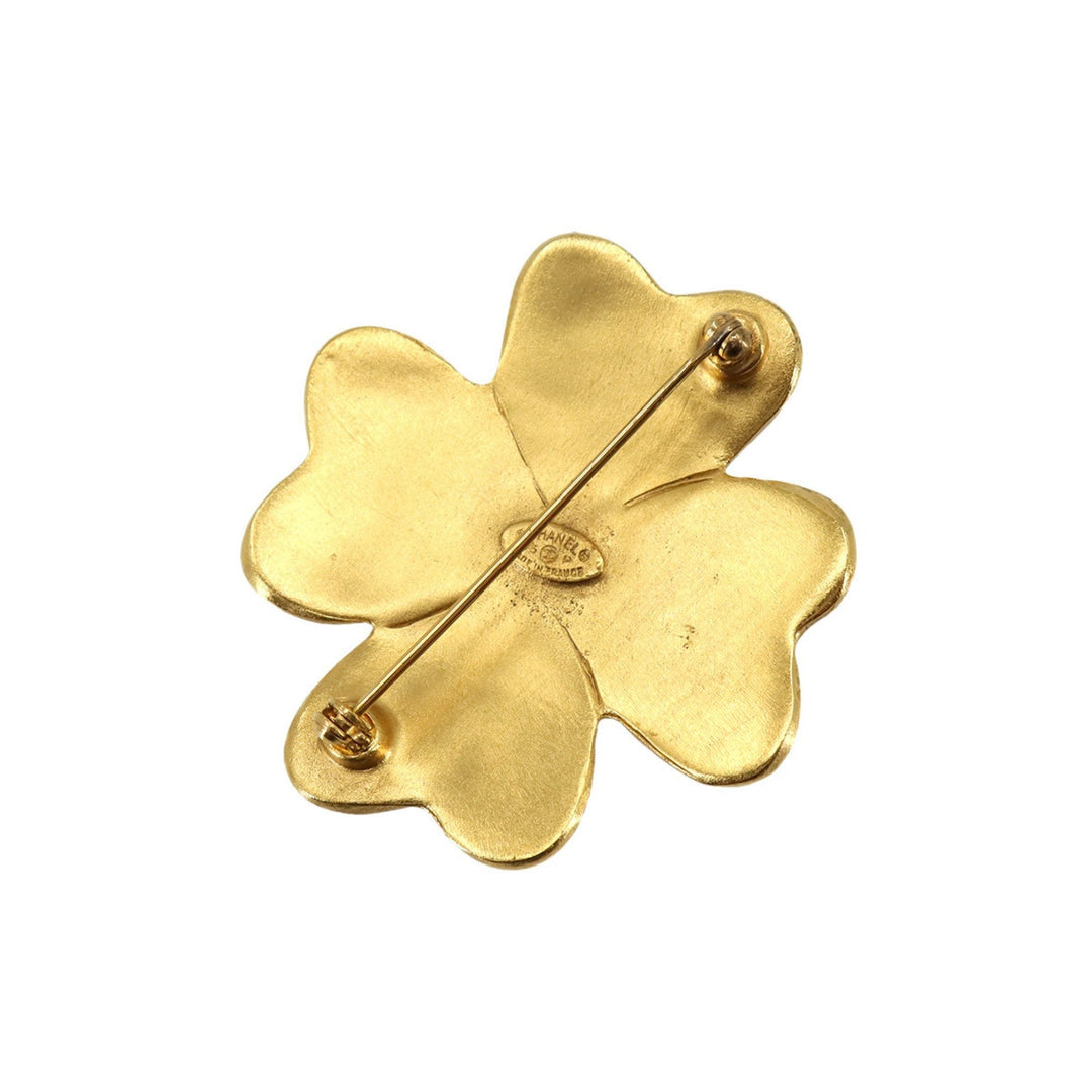 Top Quality Chanel Clover Brooch
