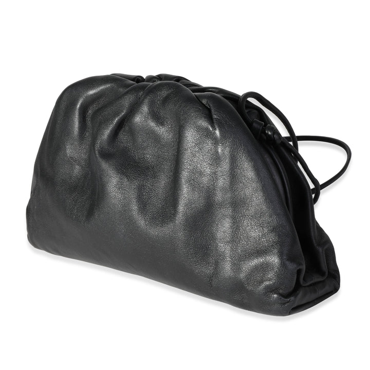 Bottega veneta Black Calfskin Mini Pouch Bag