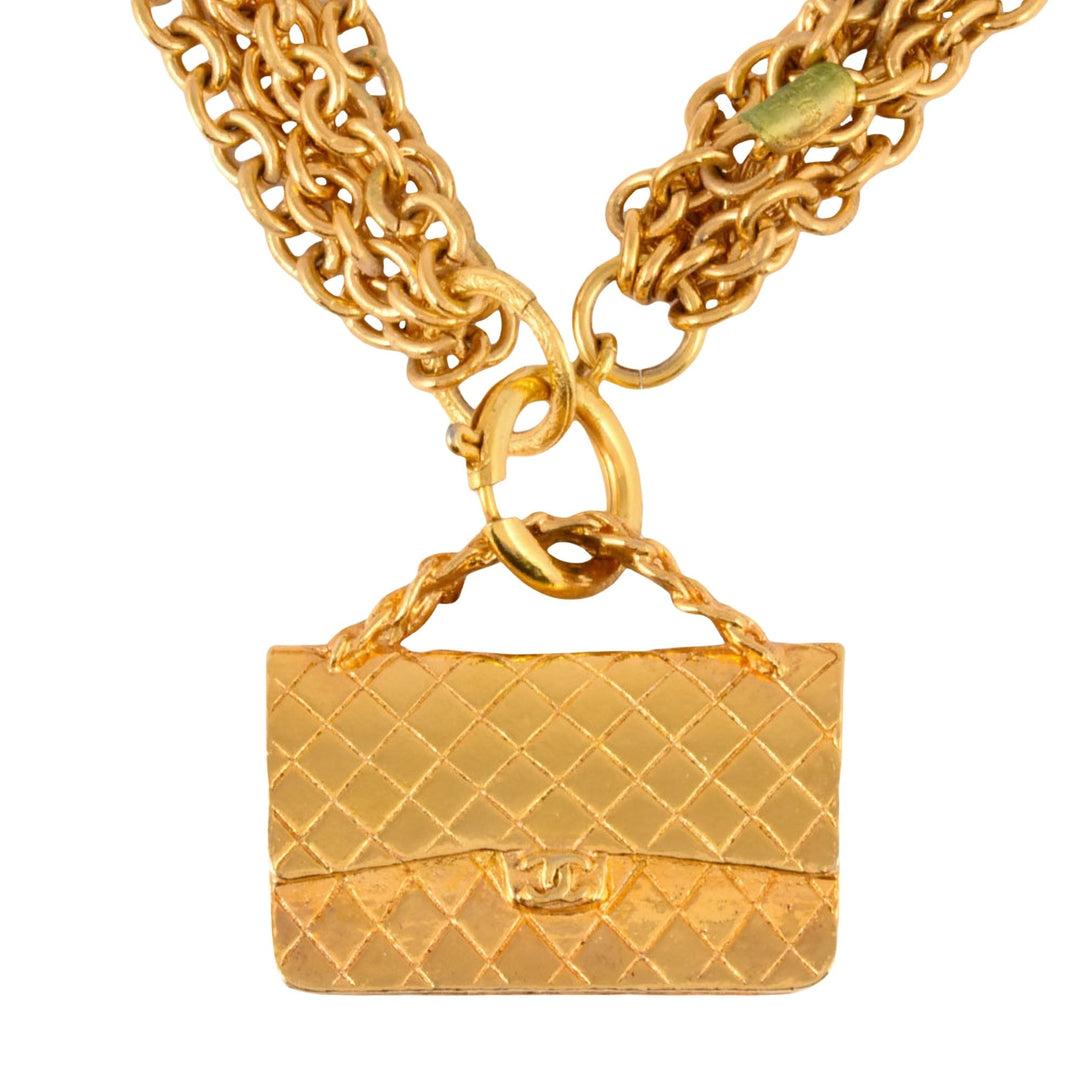 Chanel Matelasse Necklace