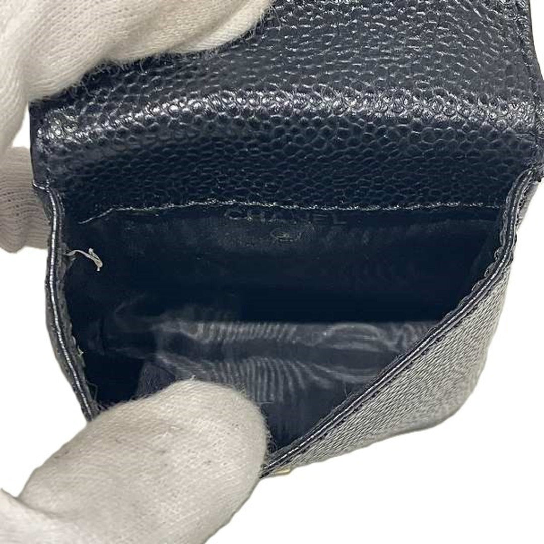 Chanel Logo CC Wallet