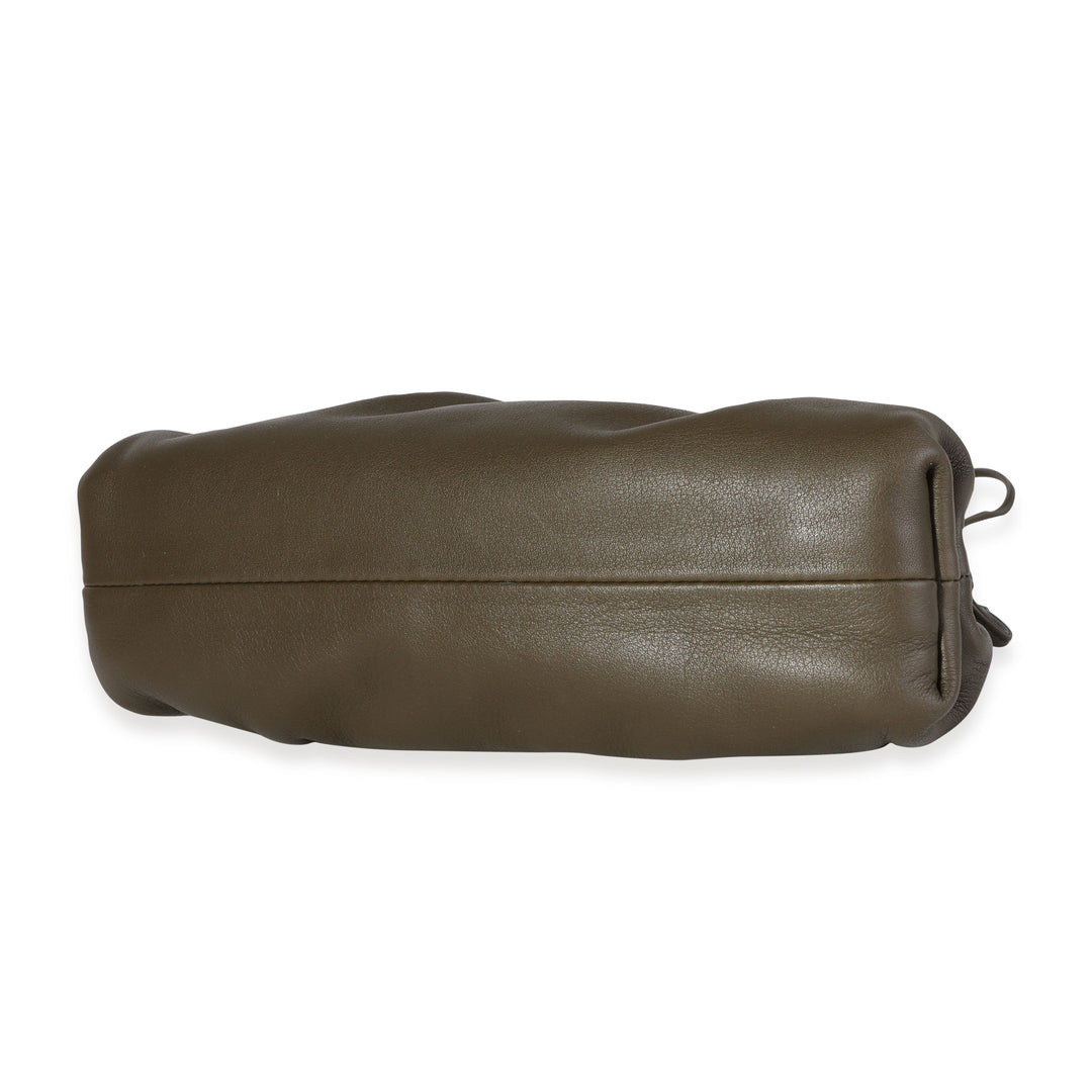 Bottega veneta Mustard Calfskin Mini Pouch