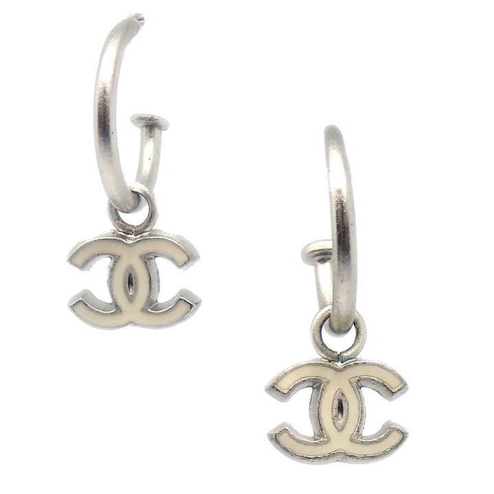 Top Quality Chanel Piercing Earrings Silver 06P