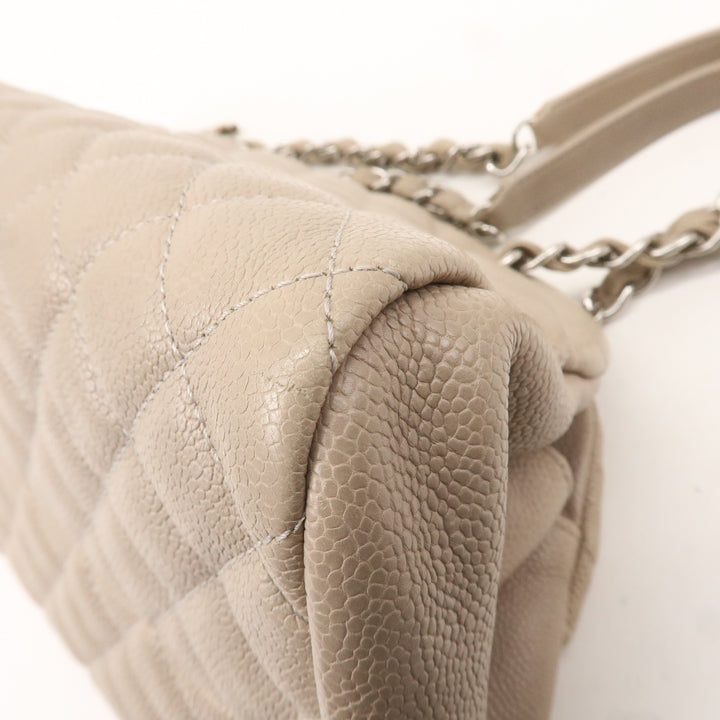 Top Quality Chanel Matelasse Mademoiselle Caviar Skin Chain Hand Bag A50556