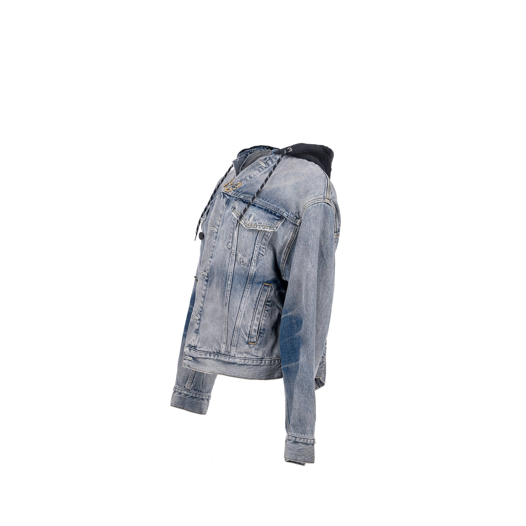 Top Quality Balenciaga size 38 denim jacket blue