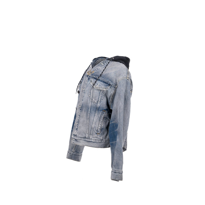 Top Quality Balenciaga size 38 denim jacket blue