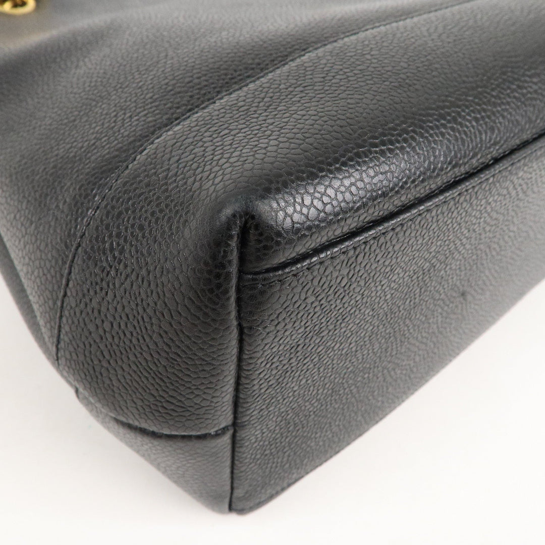 Top Quality Chanel Caviar Skin Coco Mark Chain Tote Bag Shoulder Bag