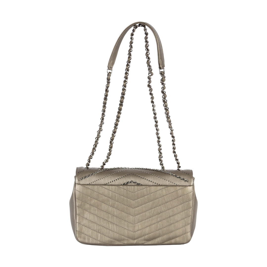 Top Quality Chanel Top Quality Chanel Embelished 'Chain Sequins' Chevron New Bag