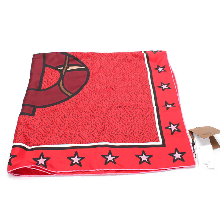Burberry Printed Silk Scarf