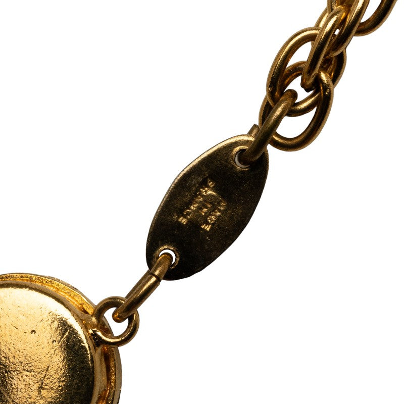Top Quality Chanel Coco Long Chain Necklace Gold White Mackie Pearl  Chanel