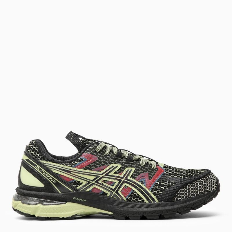 US4-S GEL-TERRAIN SNEAKERS BLACK/NEON LIME