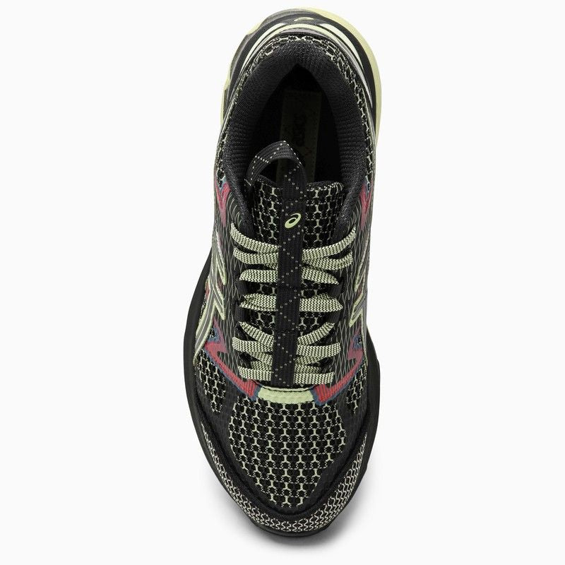 US4-S GEL-TERRAIN SNEAKERS BLACK/NEON LIME