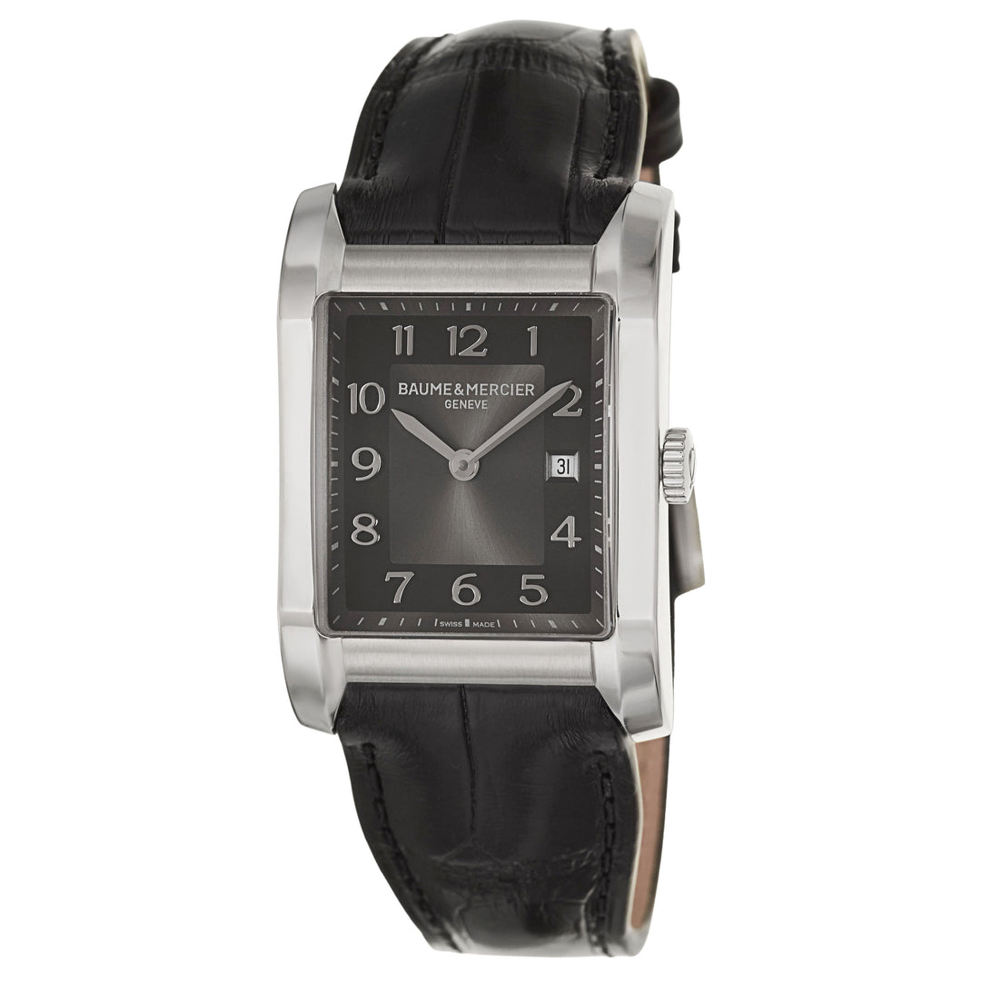 title:Baume and Mercier Women's MOA10019 Hampton 27mm Quartz Watch;color:Black