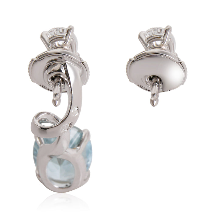 Top quality Dior Moyenne Joaillerie ama Diamond drop Earrings in 18k White Gold 0.8 CTW
