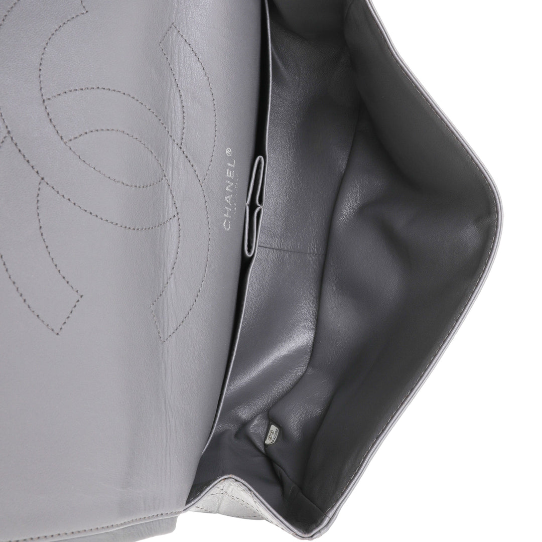 Top Quality Chanel Gray Quilted Aged Calfskin Reissue 2.55 227 Double New Bag
