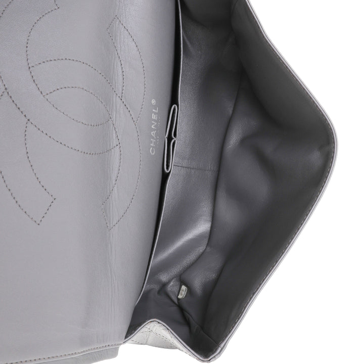 Top Quality Chanel Gray Quilted Aged Calfskin Reissue 2.55 227 Double New Bag