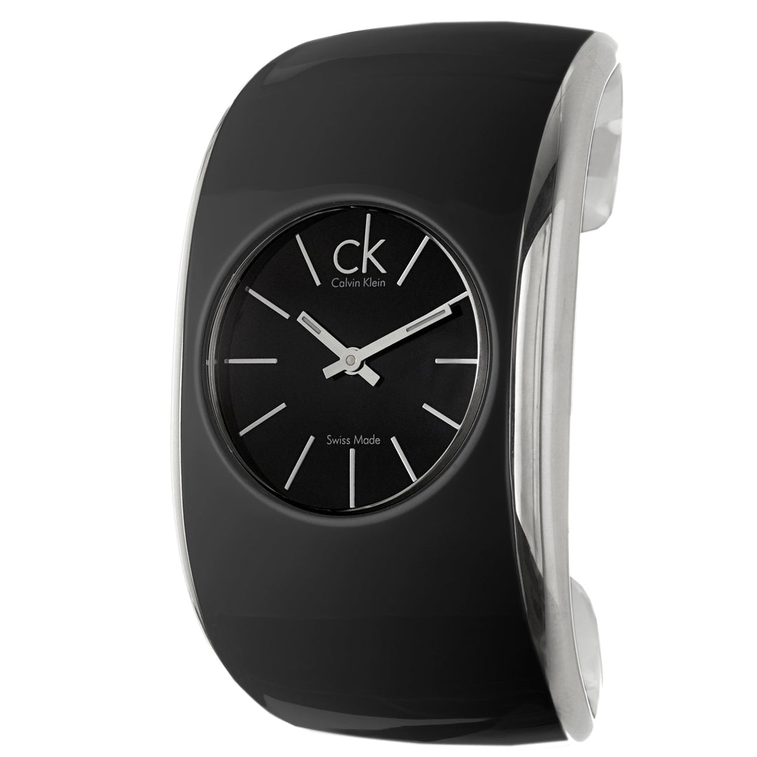 title:Calvin Klein Women's Quartz Watch K6095101;color:Black