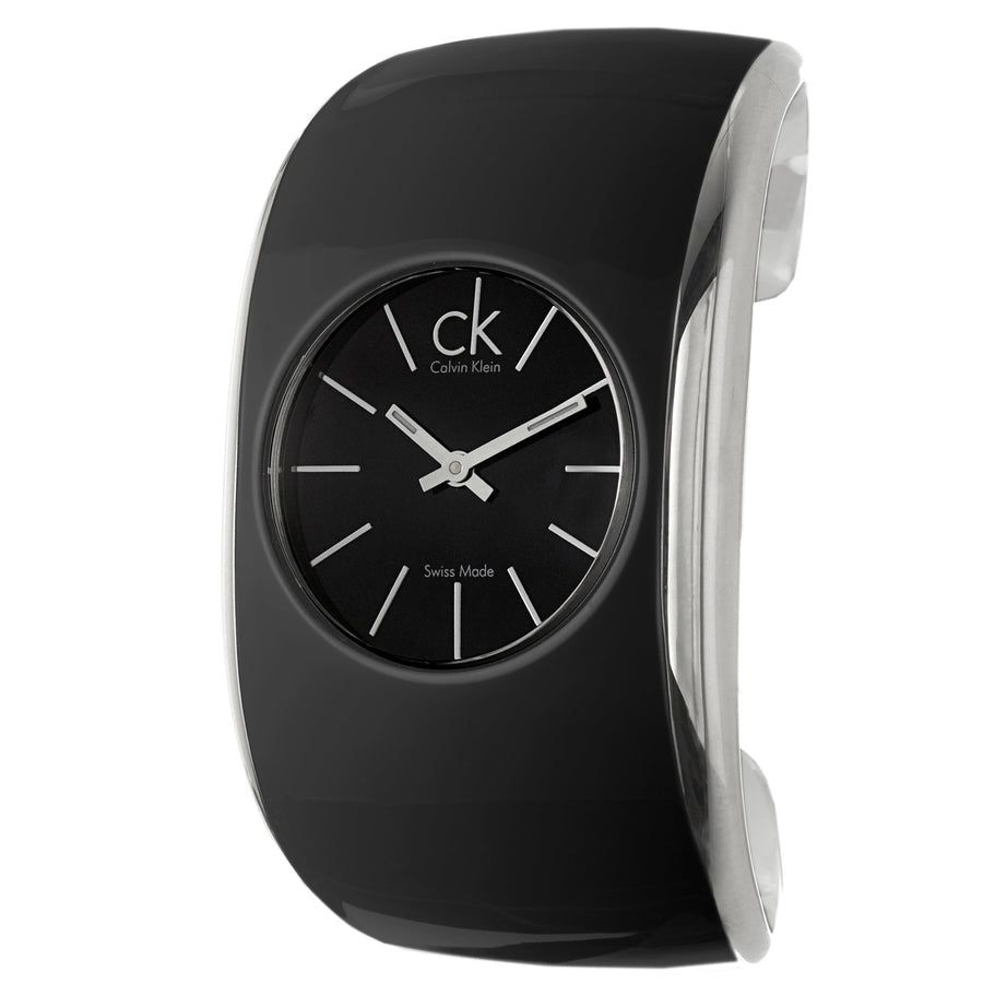 title:Calvin Klein Women's Quartz Watch K6095101;color:Black