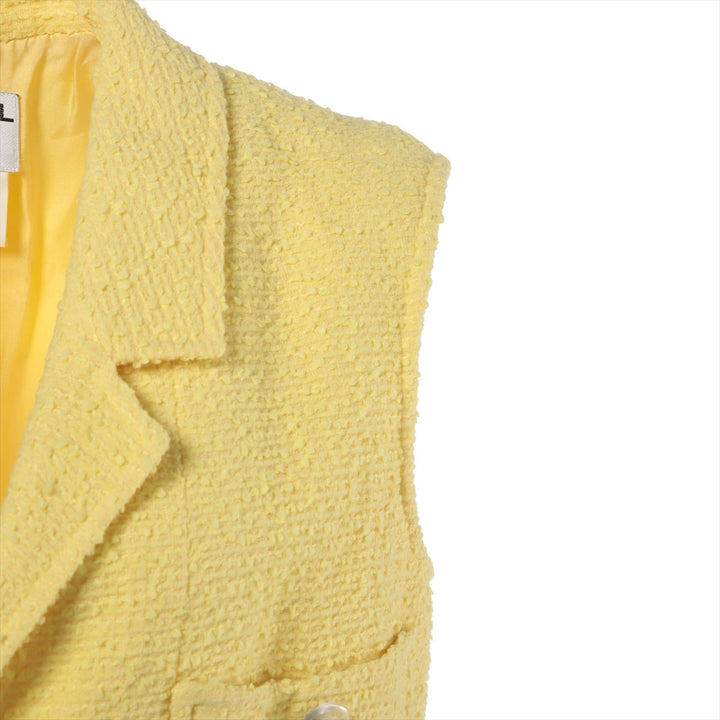 Top Quality Chanel Coconut Button 97C Twid Best 38  Yellow P08934V05275