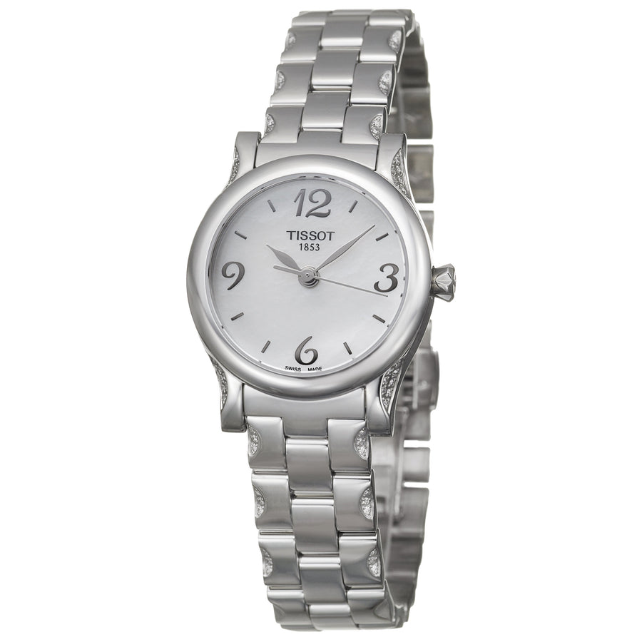 title:Tissot Women's Quartz Watch T0282101111701;color:White Mother-of-Pearl