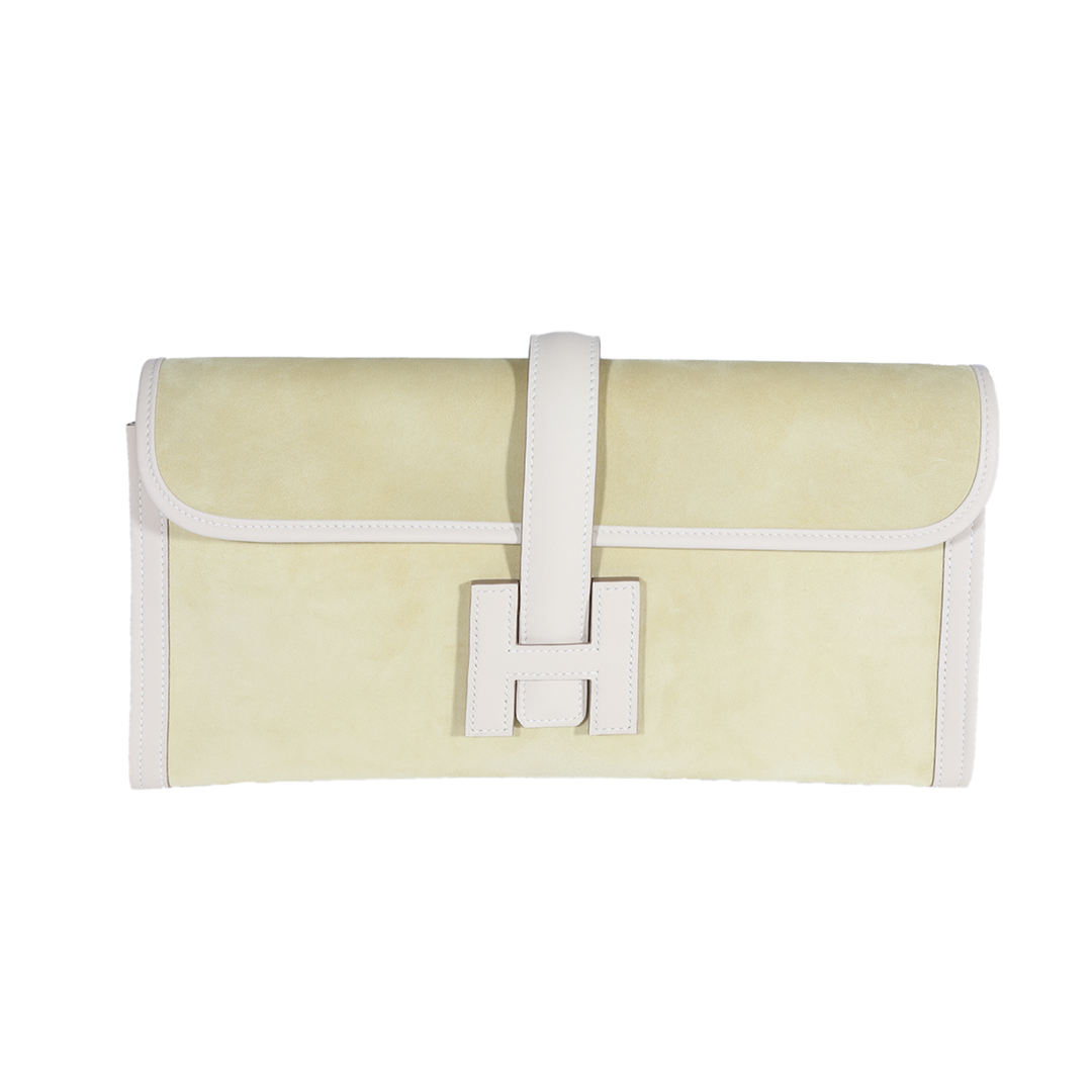 Hermes Mimosa Veau Doblis & Craie Swift Jige Elan 29