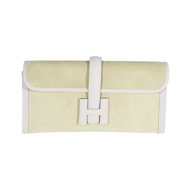 Top quality Hermes Mimosa Veau Doblis & Craie Swift Jige Elan 29