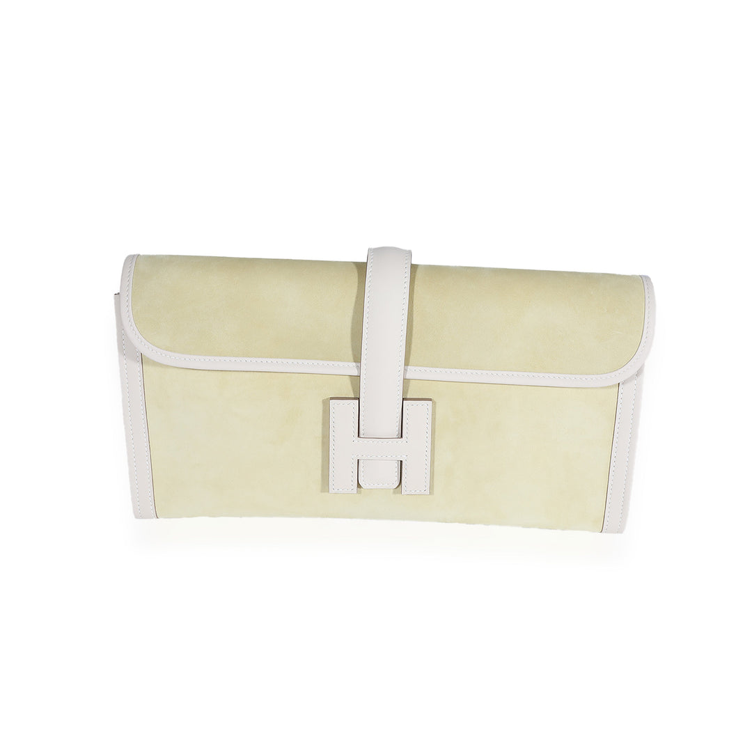 Top quality Hermes Mimosa Veau Doblis & Craie Swift Jige Elan 29