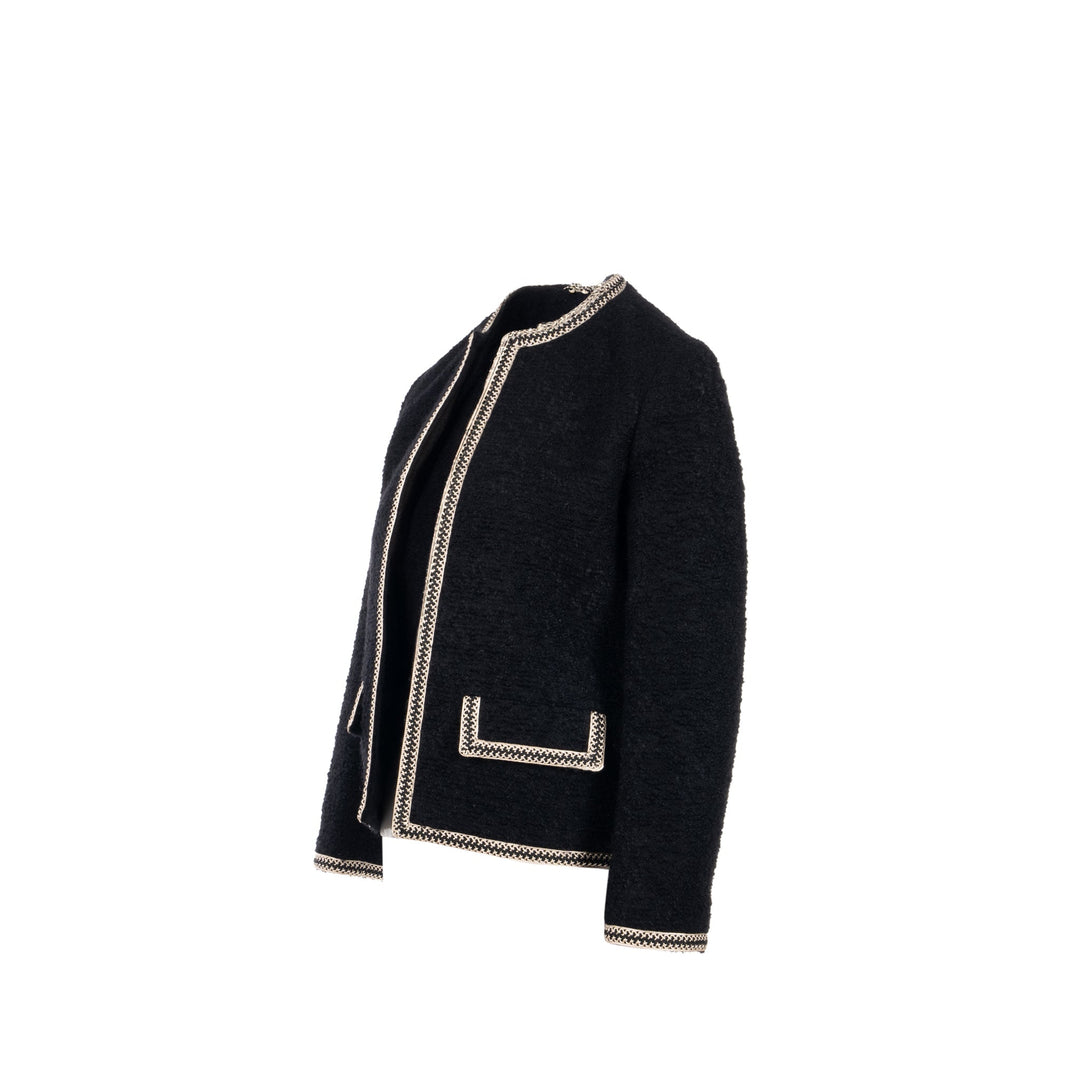 Top Quality Celine Size 34 blazer laine / mohair black