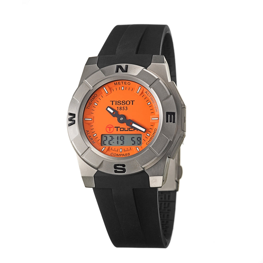 Tissot Men's T0015204728100 T-Touch 43mm Quartz Watch - Ruumur