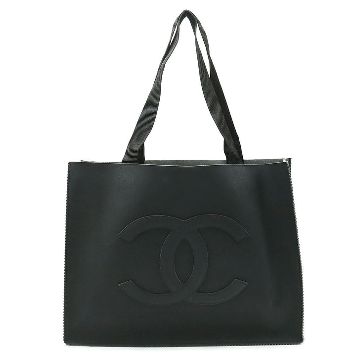 Top Quality Chanel Coco Mark Rubber Tote Bag