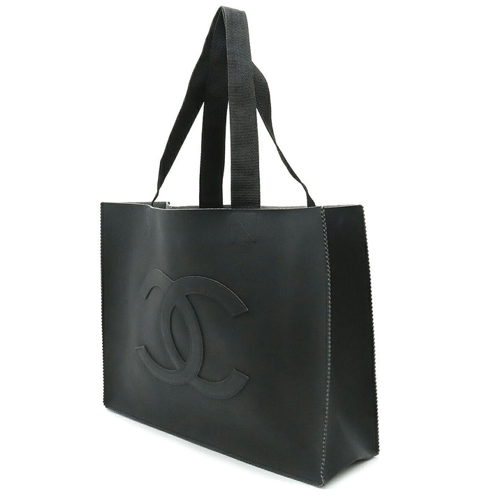 Top Quality Chanel Coco Mark Rubber Tote Bag