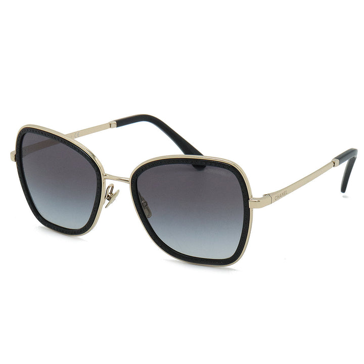 Top Quality Chanel Coco Mark Sunglasses Metal & Strass 4277-B