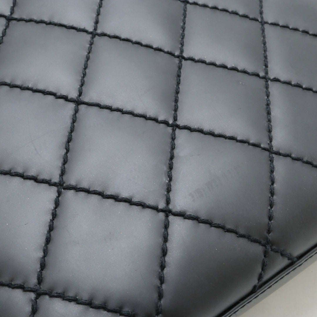 Top Quality Chanel Wild Stitch Leather Tote Bag Black