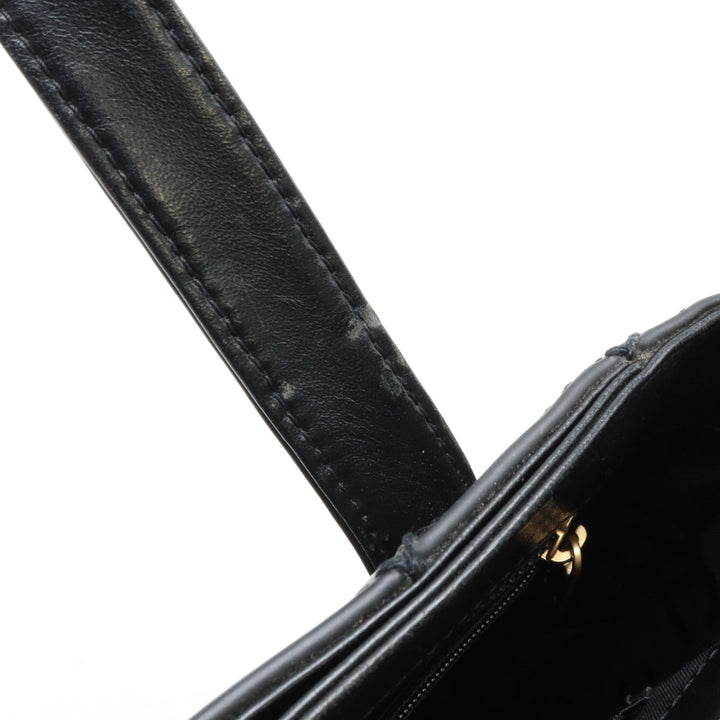 Top Quality Chanel Wild Stitch Leather Tote Bag Black