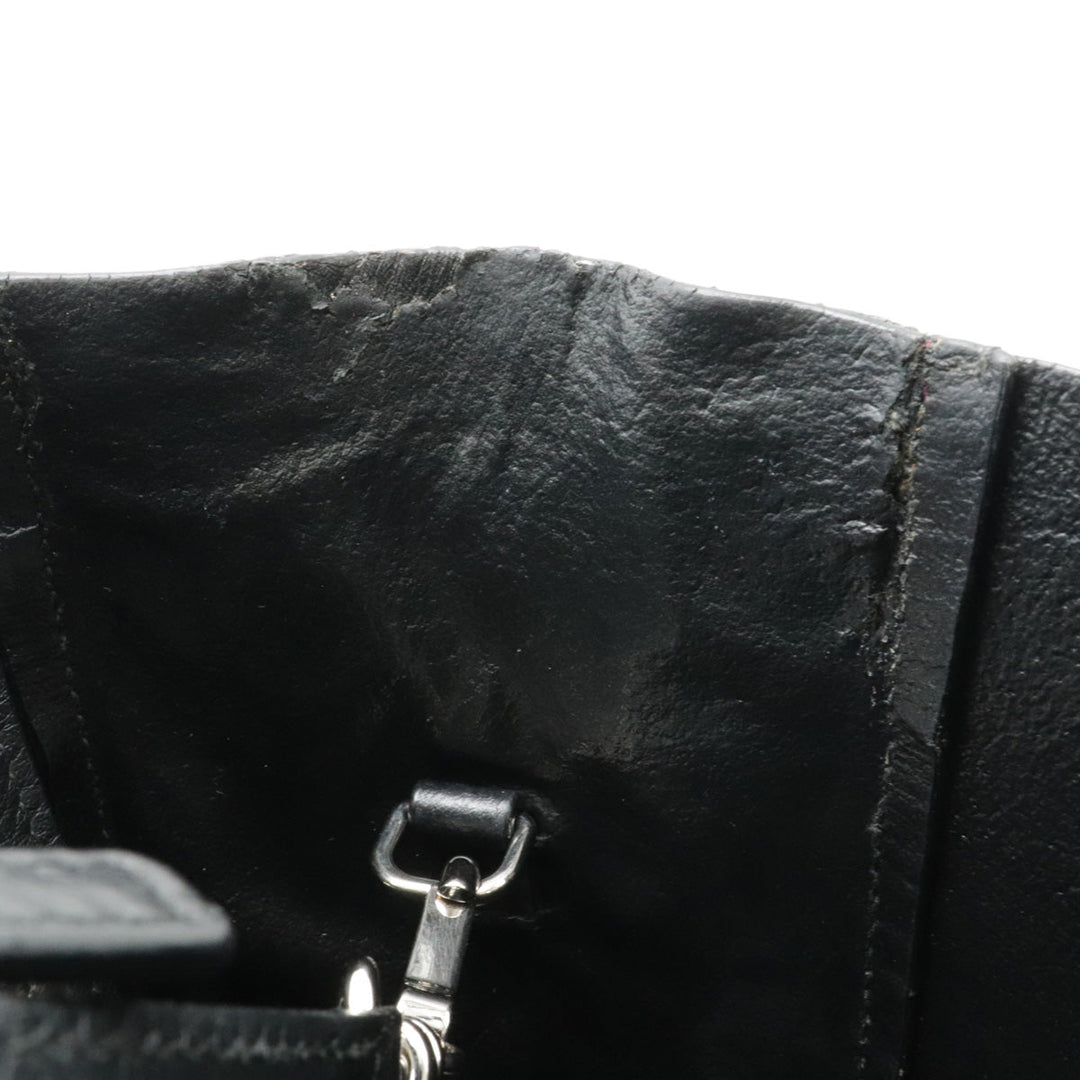 Top Quality Balenciaga Leather Everyday Tote XXS Black