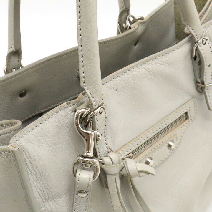 Top Quality Balenciaga Mini Paper Leather Handbag 2WAY
