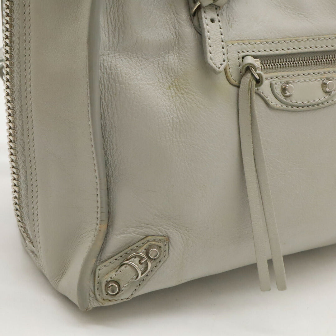 Top Quality Balenciaga Mini Paper Leather Handbag 2WAY