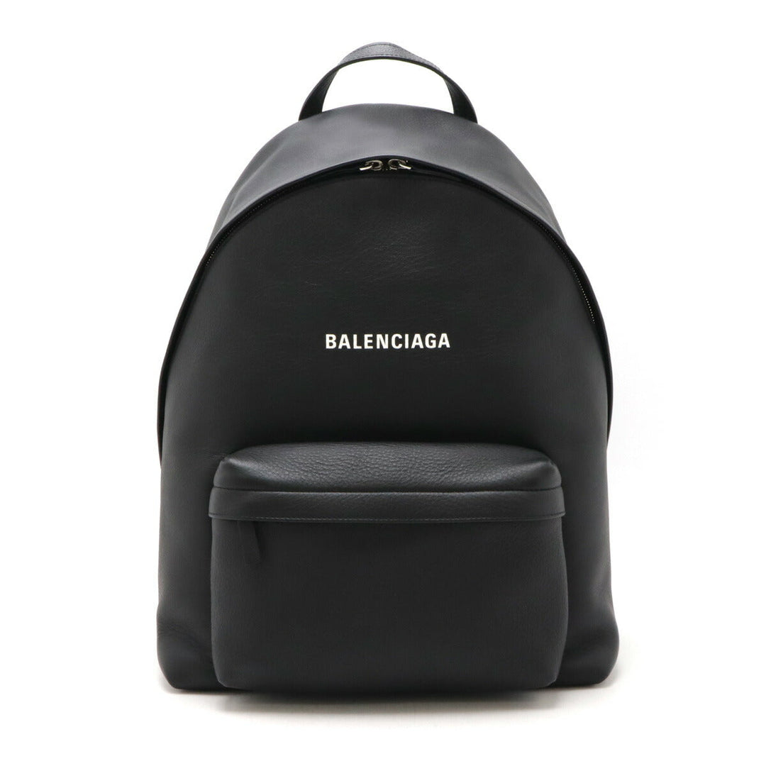 balenciaga Everyday Logo Leather Backpack 552374
