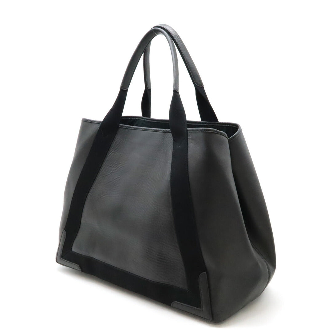 Top Quality Balenciaga Leather Tote Bag Black