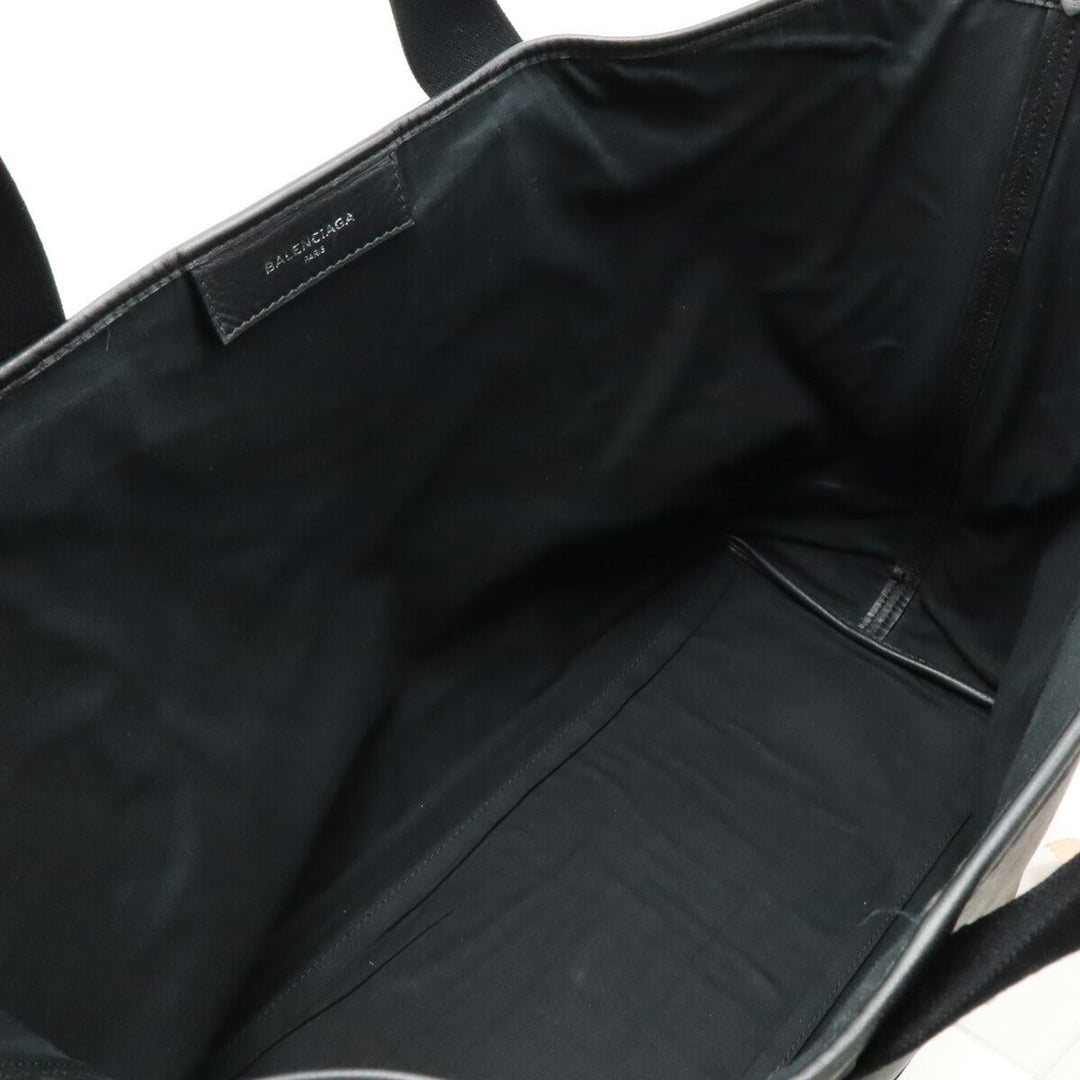 Top Quality Balenciaga Leather Tote Bag Black