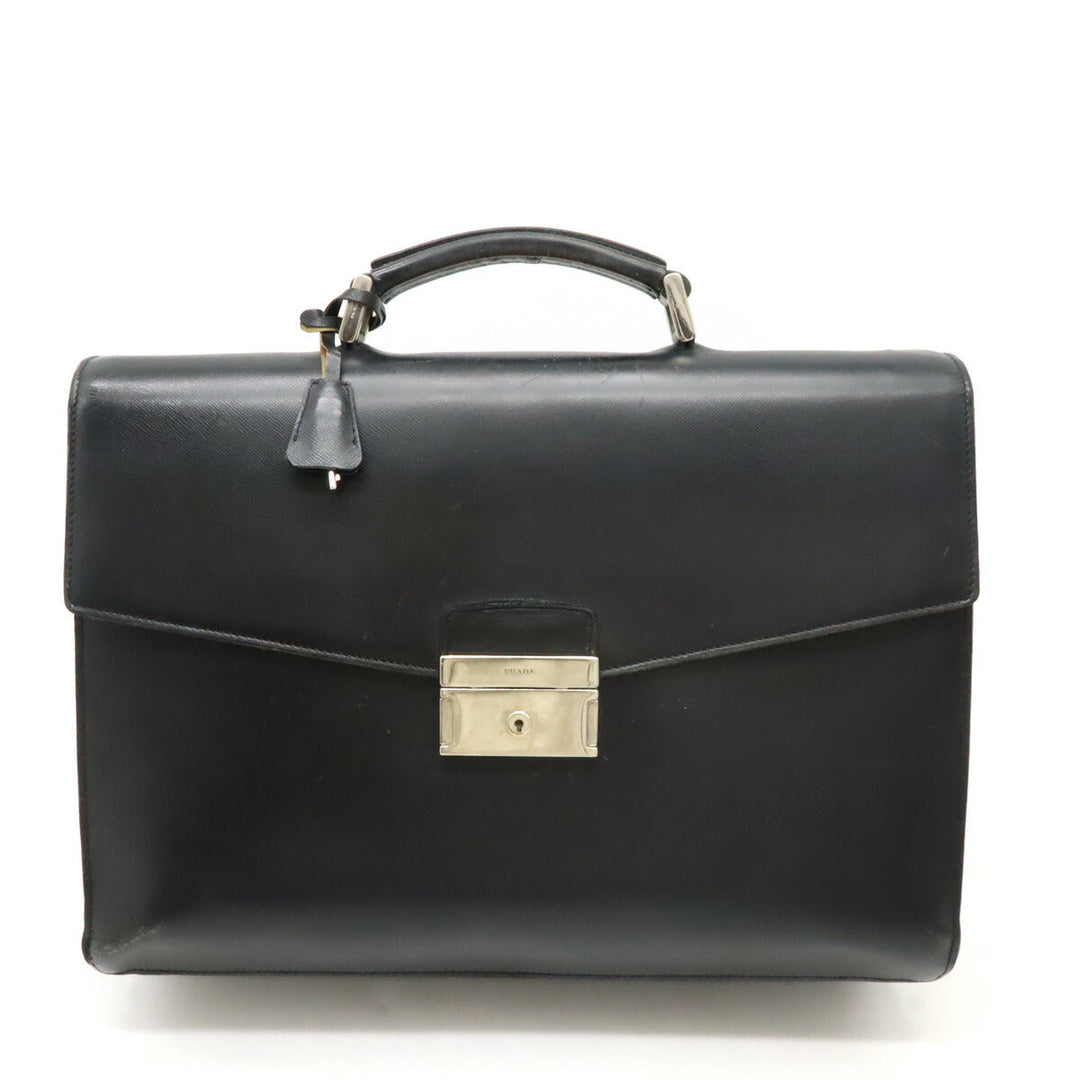 Prada Leather Business Briefcase VR0006