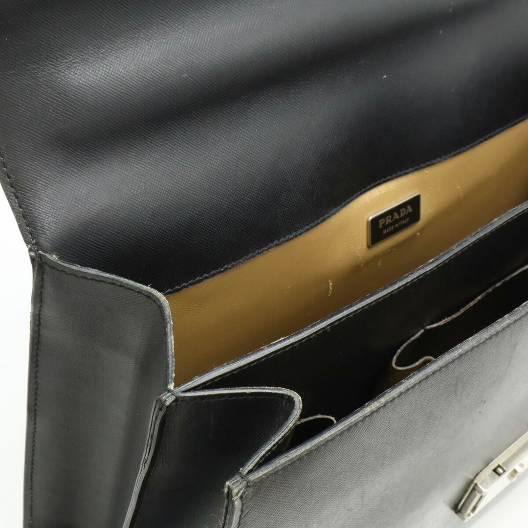 Prada Leather Business Briefcase VR0006