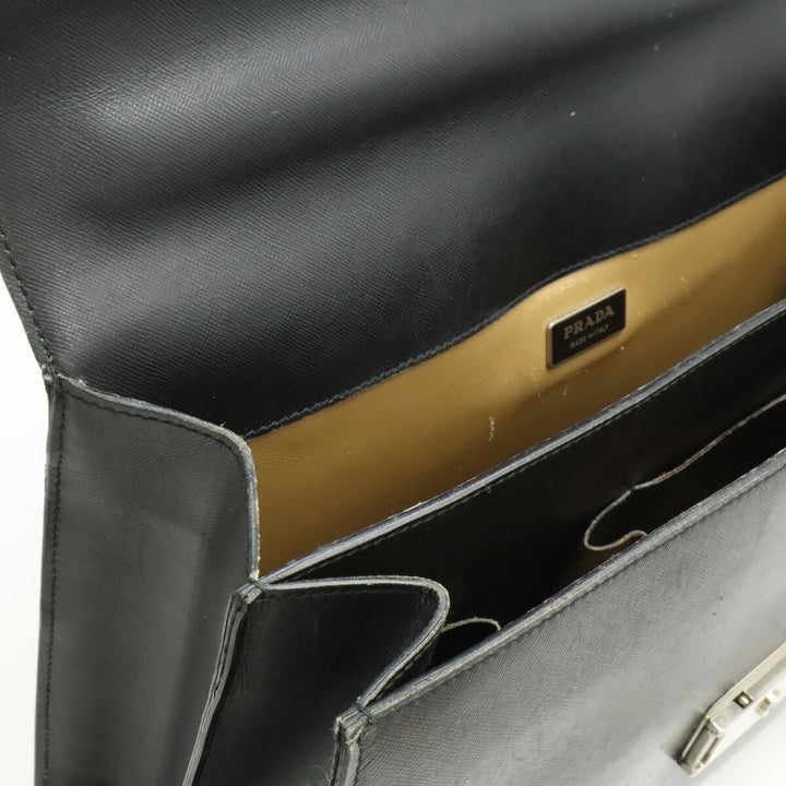 Prada Leather Business Briefcase VR0006