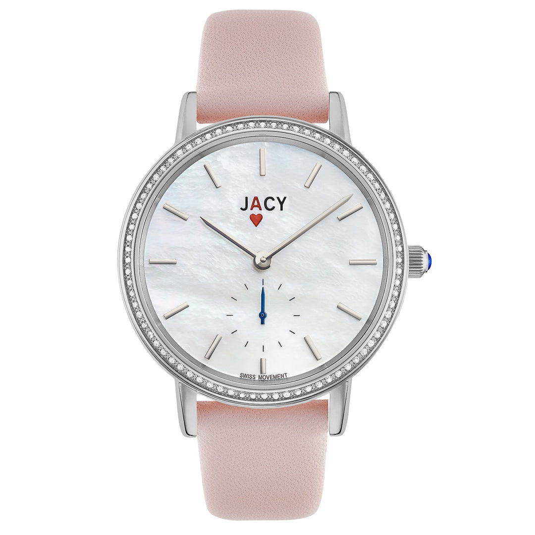 title:Jacy Women's JW-1000-1609S Ace 35mm Quartz Watch;color:Pink