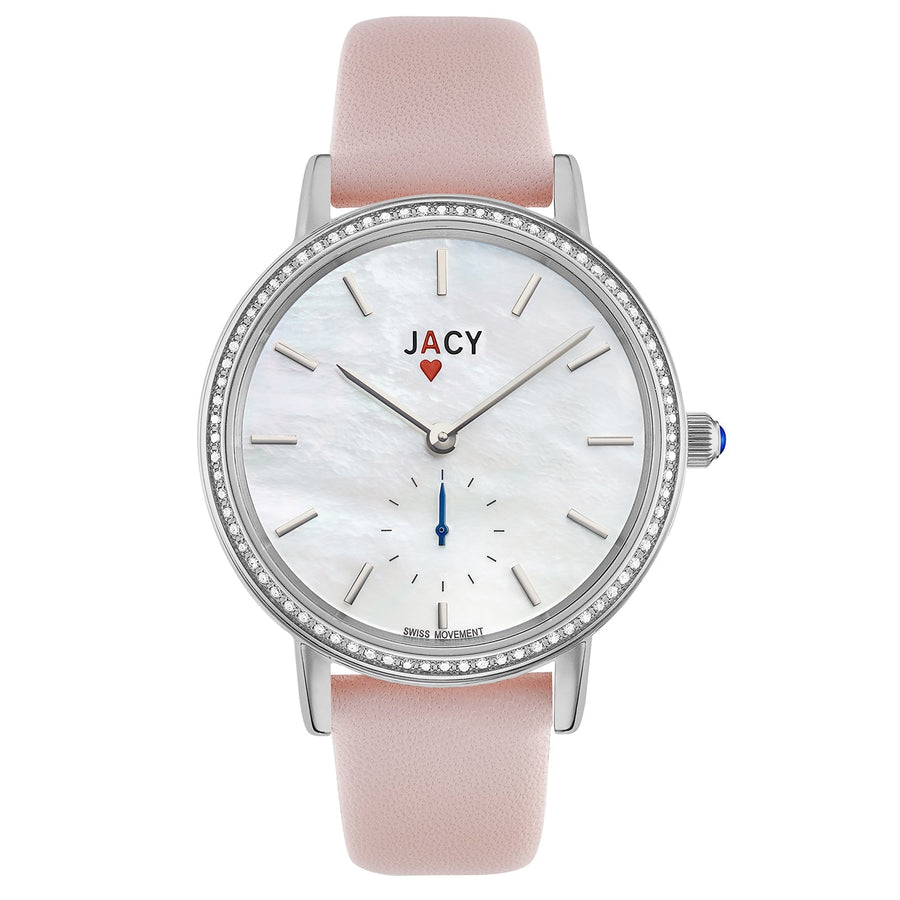 title:Jacy Women's JW-1000-1609S Ace 35mm Quartz Watch;color:Pink
