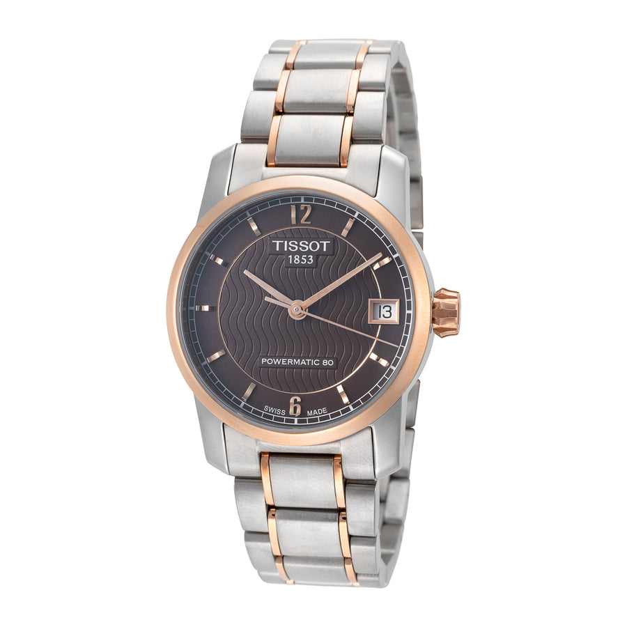 title:Tissot Women's T0872075529700 T-Classic 32mm AutomaticWatch;color:Silver and Gold