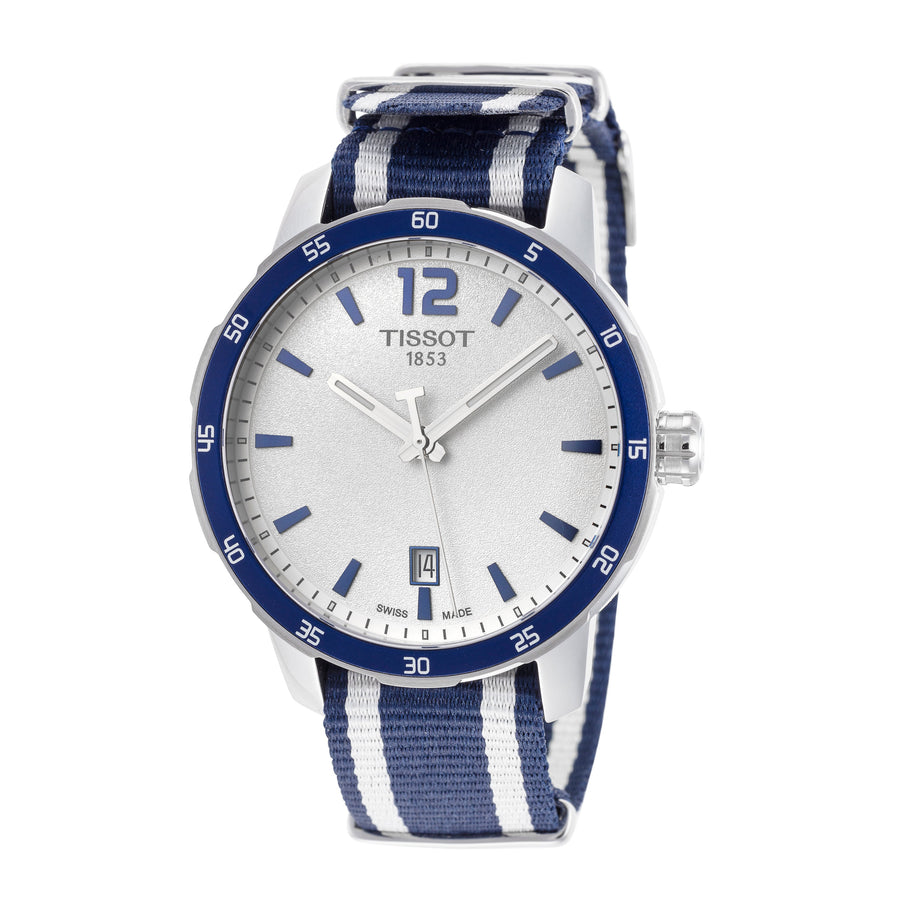 title:Tissot Men's T0954101703701 T-Sport 40mm Quartz Watch;color:Blue