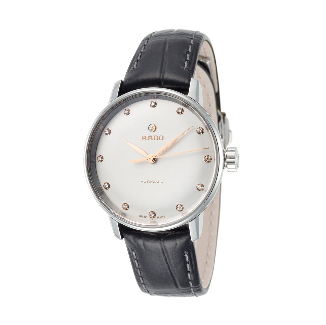 title:Rado Women's R22862735 Coupole 31.8mm Automatic Watch;color:Silver