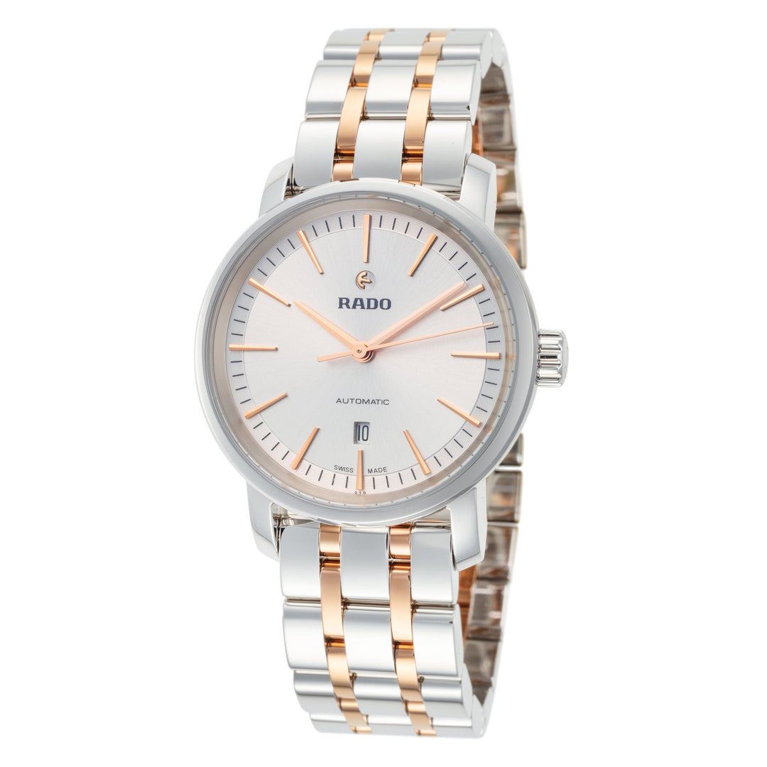 title:Rado Women's R14050103 DiaMaster 33mm Automatic Watch;color:Silver
